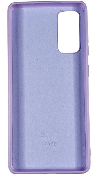 Чохол Soft touch для Samsung Galaxy S20 FE (на самсунг з20 фе) фіалковий 087502 фото
