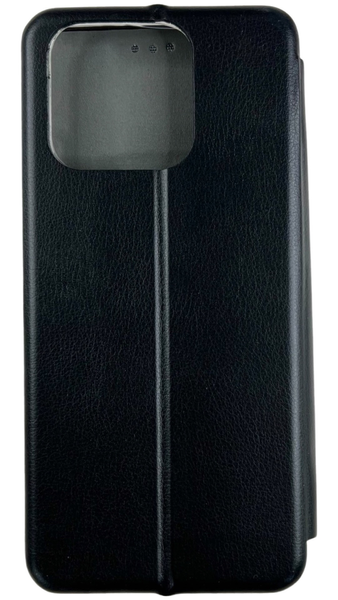 Чохол книжка Elegant book для Poco C55 / чорний 088155 фото
