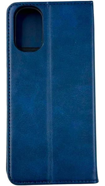Чохол книжка Amsterdam для Motorola G22 синій 91176 фото