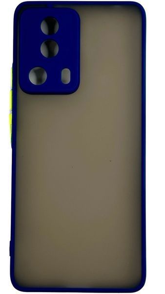 TPU чехол накладка Matte Color Case для Xiaomi 13 Lite синий 092083 фото