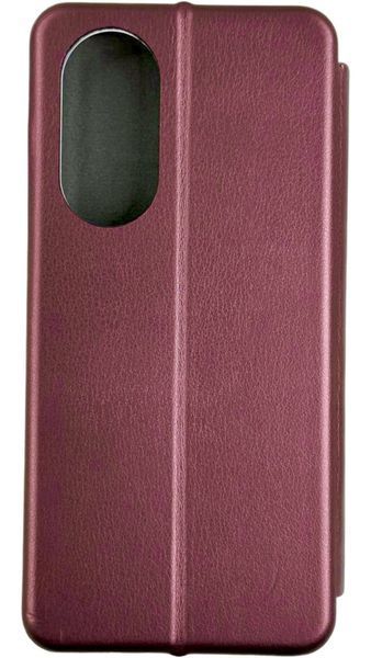 Чохол книжка Elegant book для OPPO A98 5G / бордовий 091933 фото