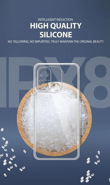 Ультратонкий 0,3 мм чохол для Xiaomi Redmi 12C (наредмі 12ц) прозорий 088225 фото