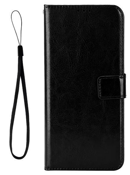 Чохол книжка Book case для Poco C75 / чорний 097873 фото