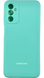 Чехол силиконовый Soft touch для Samsung Galaxy M13 5G (на самсунг м13) бирюзовый 086903 фото 1