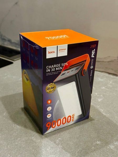 Повербанк Power Bank Hoco J107 Super 90000mAh 22.5W 093700 фото