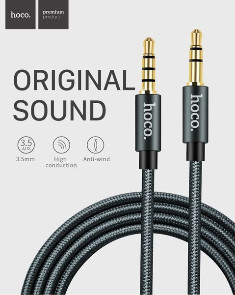 AUX-кабель НОСО UPA03 Noble sound 1m 50982 фото