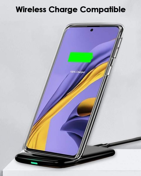 Ультратонкий  чохол на Samsung Galaxy Note 10 Lite прозорий 80440 фото