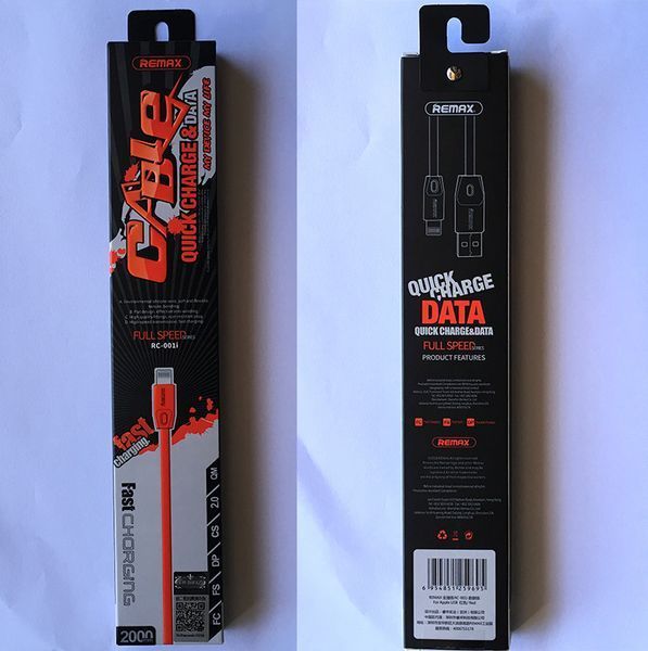 USB кабель Remax с Lighting (5 цветов) (RC-001i) 11345 фото