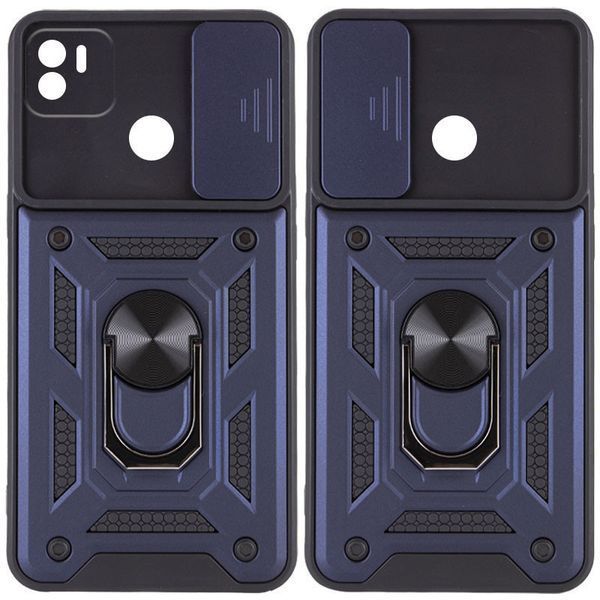 PC + TPU чохол Camshield armor для Xiaomi Redmi A1 Plus / синій 087100 фото