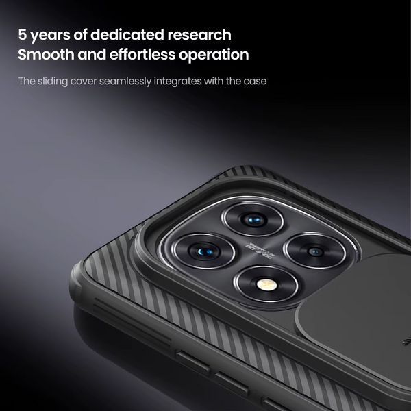 Чохол CamShield Pro Case Nillkin на Xiaomi Redmi Note 14 Pro (5G) / чорний 098824 фото