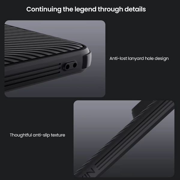 Чохол CamShield Pro Case Nillkin на Xiaomi Redmi Note 14 Pro (5G) / чорний 098824 фото