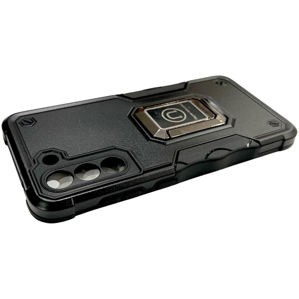 PC + TPU чохол Armor Magnet Ring для Samsung Galaxy S21 FE 5G (на самсунг з21 фе) 085616 фото