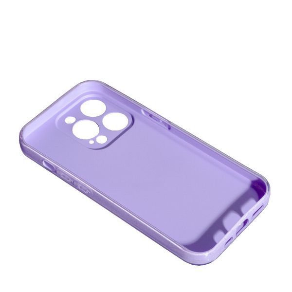 TPU чохол Summer Vibe для iPhone 13 Pro фіолетовий 088923 фото