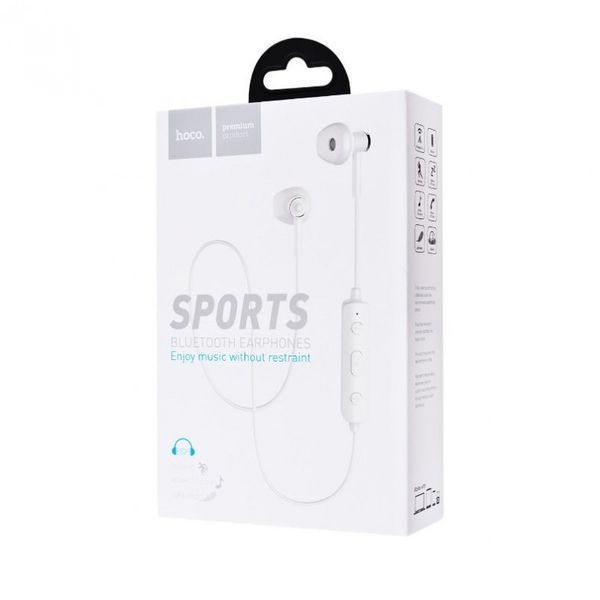 Навушники Hoco ES21 Wonderful Sports Bluetooth (білі) 16676 фото