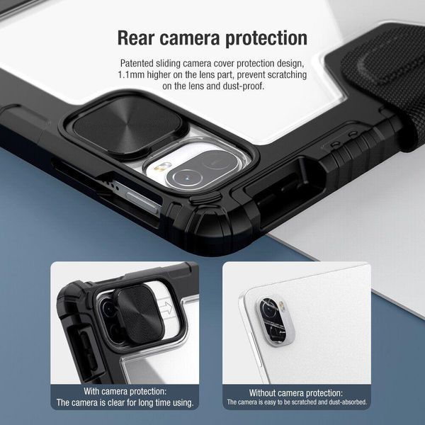 Чехол книжка Nillkin Bumper Pro на Xiaomi Mi Pad 5 / Xiaomi Pad 5 Pro черный 094154 фото
