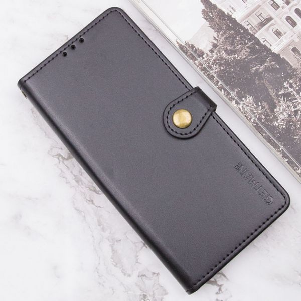 Шкіряний чохол книжка Galant Book для Motorola G15 Power / чорний 204303 фото