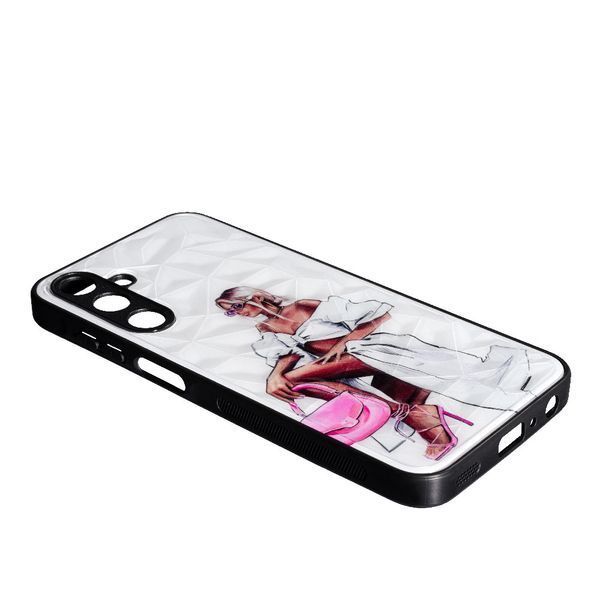 Чохол накладка Prisma Ladies для Samsung Galaxy A25 Pink Bag 096156 фото