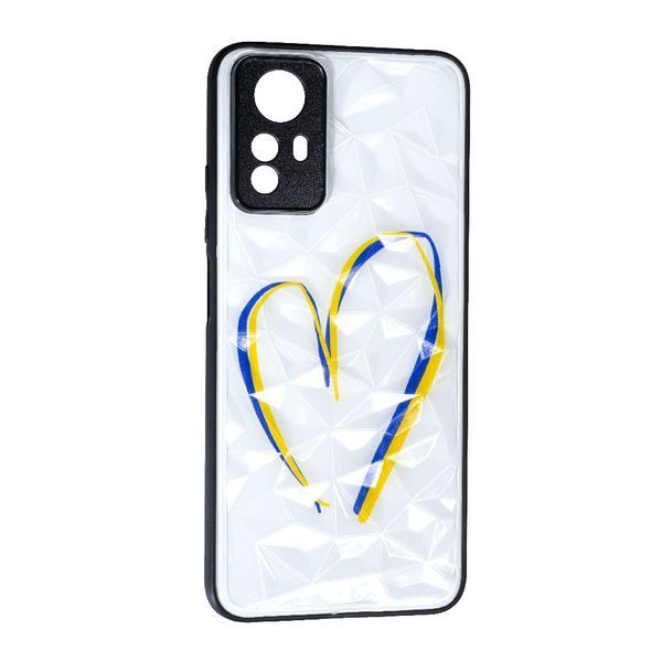 Чехол накладка Prisma UA для Xiaomi Redmi Note 12S (4G) Ukrainian heart 090875 фото