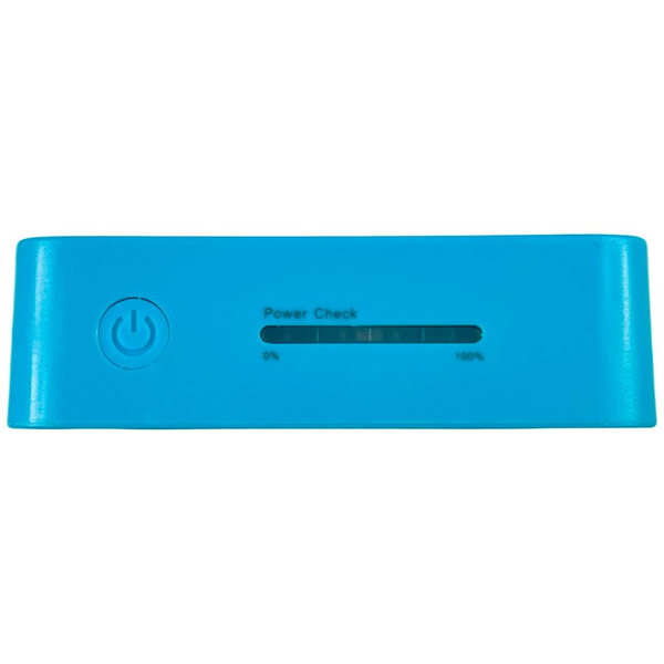 Зовнішній акумулятор Power Bank Leyou LY-900 2A 2USB 11200mAh блакитний 085282 фото