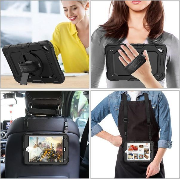 PC + TPU чехол Armor Cover Tablet на iPad mini 3 (2014) 7.9" / черный 099980 фото