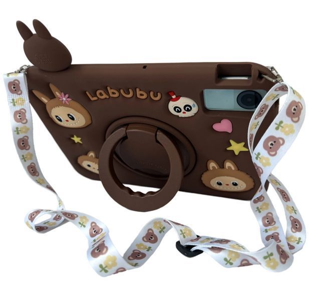 Чехол Happy Case на планшет Poco Pad (12.1") / Labubu happy (с ремешком) 099994 фото