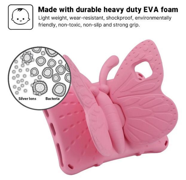 Чохол Butterfly Case на планшет Xiaomi Pad 5 / Pad 5 Pro (11") / рожевий 202142 фото