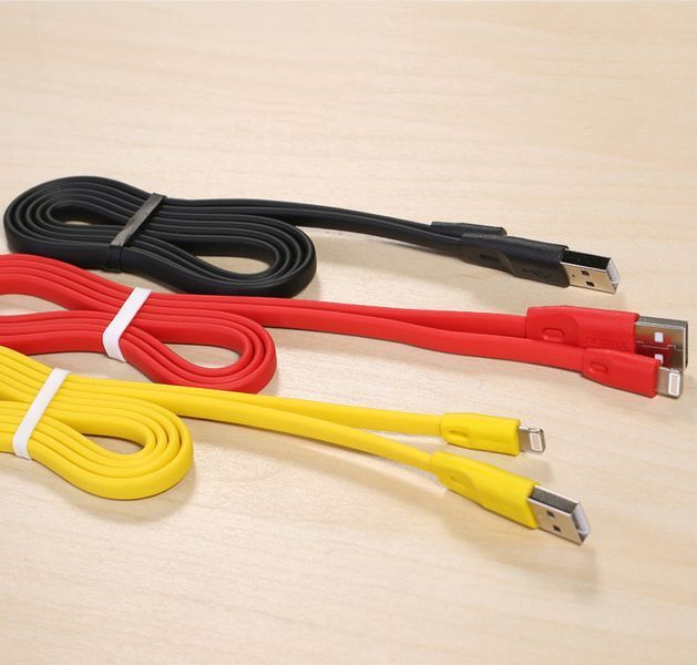 USB кабель Remax с Lighting (5 цветов) (RC-001i) 11345 фото