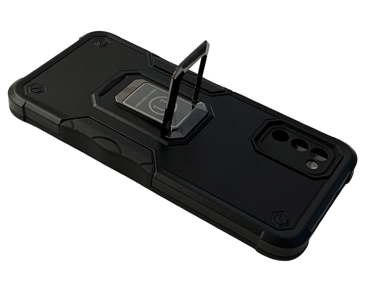 PC + TPU чохол Armor Magnet Ring для Samsung Galaxy A03S (на самсунг а03c) 086349 фото