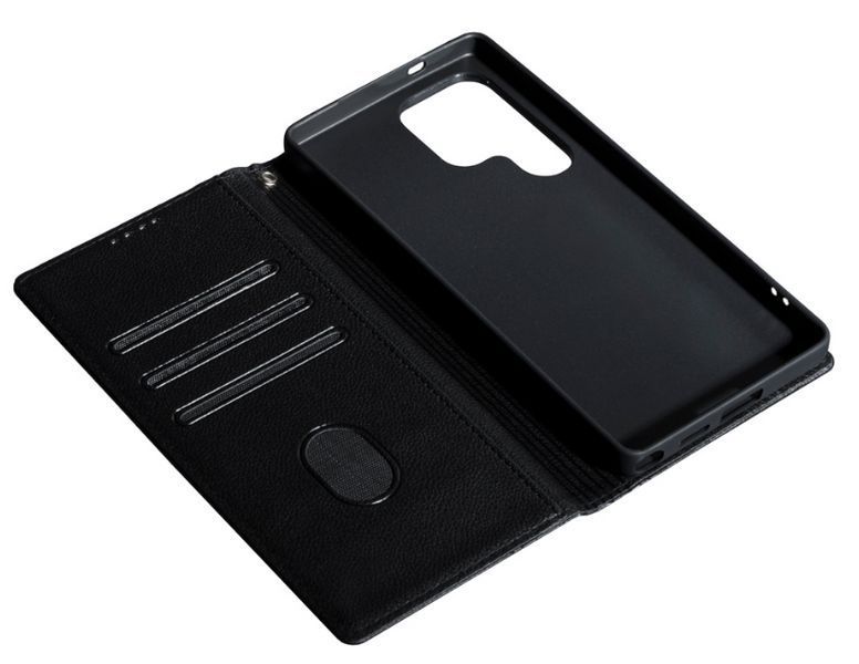 Чохол книжка Deluxe на Samsung Galaxy S25 Ultra / чорний 202836 фото