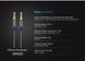 AUX-кабель НОСО UPA03 Noble sound 1m 50982 фото 9