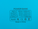 Зовнішній акумулятор Power Bank Leyou LY-900 2A 2USB 11200mAh блакитний 085282 фото 8