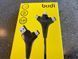 Універсальний кабель Budi на Micro-usb, Lightning, Type-C (1m) 83505 фото 5