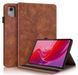 Чохол книжка Wood book для Lenovo Tab K11 2024 (11") / коричневий 202187 фото 1