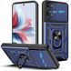 PC + TPU чехол Camshield armor на Oppo Reno 11F / синий 096796 фото 3