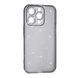 Чехол силиконовый Clear Shine на iPhone 13 Pro Max / серый 095021 фото 1