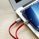 USB-кабель Hoco U74 Grand Type-C Cable (1.2m) (чорний і червоний) 80626 фото 7