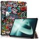 Шкіряний чохол-книжка Crazy Horse для OnePlus Pad (11.61") / graffiti 097713 фото 1