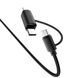 USB кабель Hoco X41 Multi-Way 3-in-1 Cable (1m) 80596 фото 3