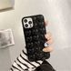 Чехол силиконовый Heart Glossy Silicone на iPhone 15 Pro Max / черный 098114 фото 1