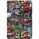 Чохол книжка Crazy Horse для Samsung Galaxy Tab S10 Lite (10.9") / graffiti 100369 фото 3