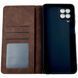 Шкіряний чохол-книжка Amsterdam на Samsung Galaxy M33 коричневий 088055 фото 2