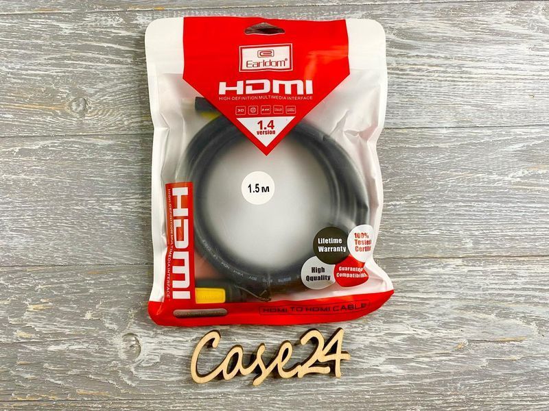 HDMI - HDMI кабель Earldom (1.5m) 83748 фото
