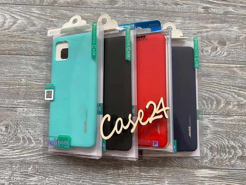 TPU чехол Smitt накладка бампер для Samsung Galaxy Note 10 Lite (4 цвета) 81287 фото