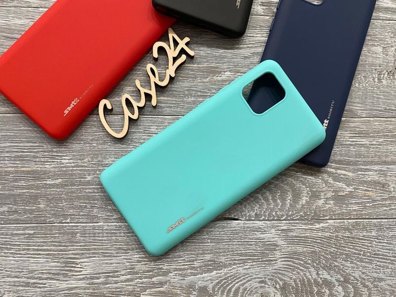 TPU чехол Smitt накладка бампер для Samsung Galaxy Note 10 Lite (4 цвета) 81287 фото