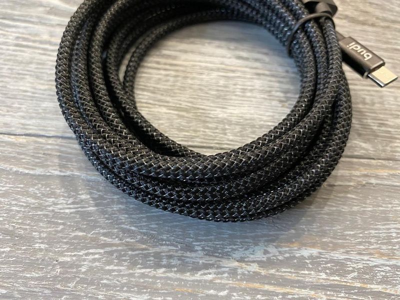 USB кабель Budi на micro-USB (2.4 А) 3m 81847 фото