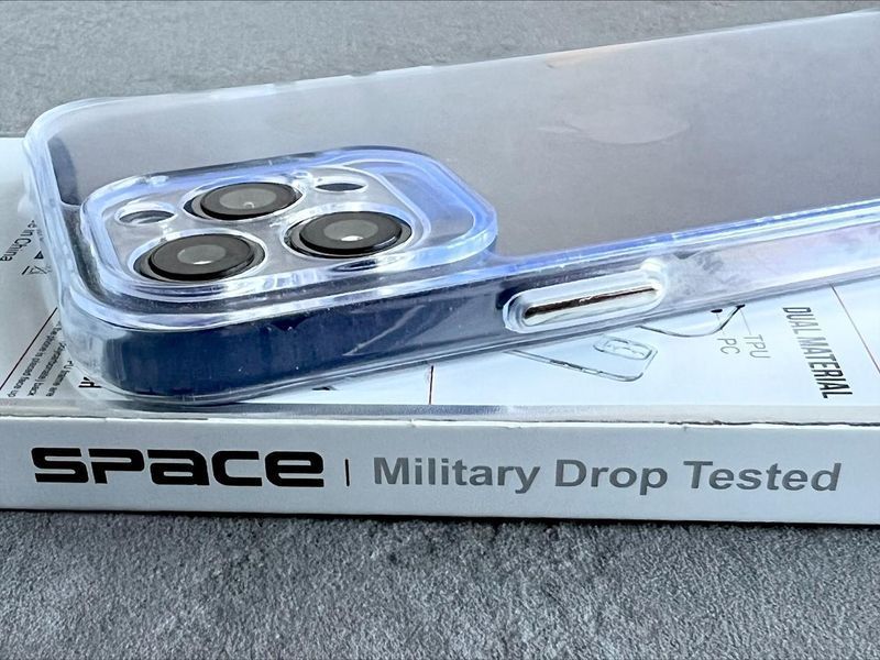 TPU чехол Space для Apple iPhone 12 Pro Max (на айфон 12 про макс) прозрачный 085234 фото
