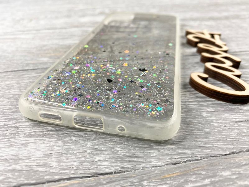 TPU чехол Star Glitter для Samsung Galaxy S20 Plus прозрачный 084535 фото