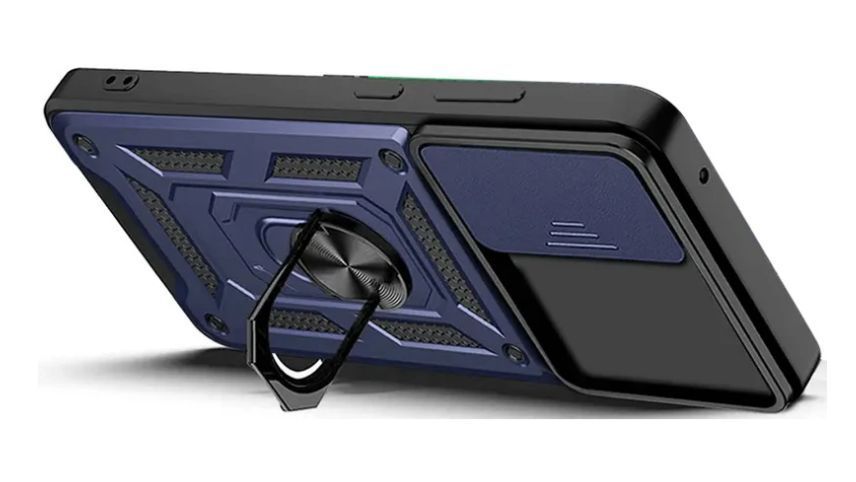 PC + TPU чохол Camshield Armor для Samsung Galaxy S25 FE / синій 203663 фото