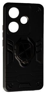 PC + TPU чехол New Transformer для Poco F6 / черный 200304 фото