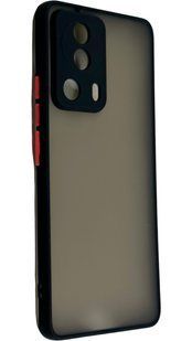 TPU чохол накладка Matte Color Case для Xiaomi 13 Lite чорний 092084 фото